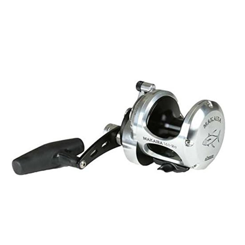Okuma Makaira Special Edition 2-Speed Lever Drag Reels Silver Finish